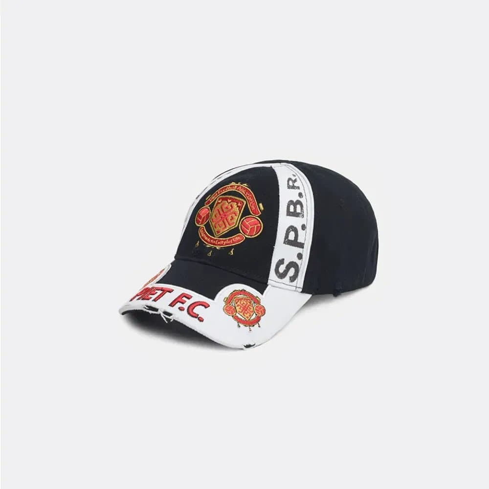 Boné Piet F.C. Emblem Black
